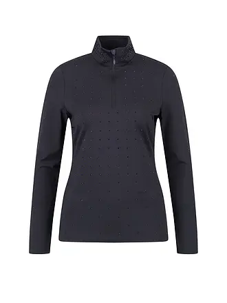 SPORTALM | Zipschirt da donna in jersey felpato |